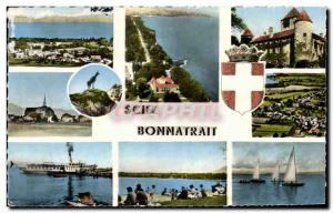 Old Postcard Saw Bonnatrait and the shores of Lake Leman