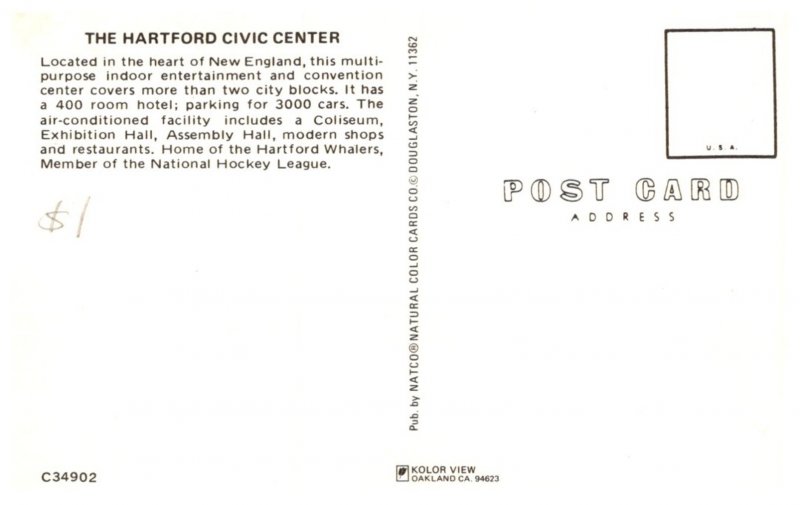 Connecticut Hartford , Civic Center