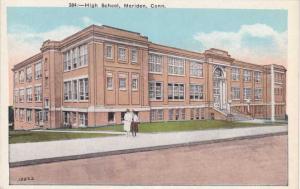 High School at Meriden CT, Connecticut - Linen