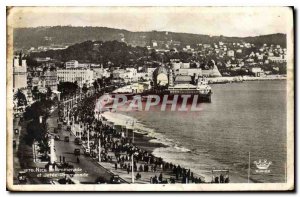 Postcard Old Nice and the Promenade Jetee Promenade