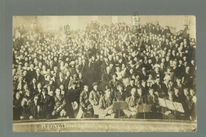 Wittenberg WISCONSIN RPPC 1912 FARMING CONTEST Agricultural BANKERS CONVENTION