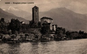 Switzerland Rivapiana Presso Locarno Vintage Postcard 04.20