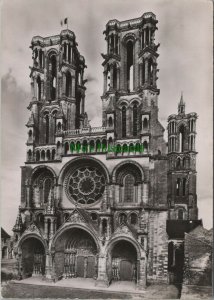 France Postcard - Cathedrale Notre-Dame, Laon, Aisne RR14191