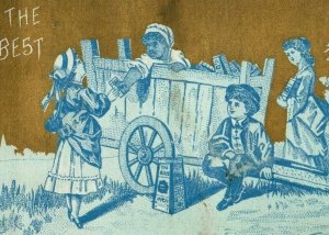 1870's The St. Louis Beef Canning Co. Children Cart Boxes Of Food P172