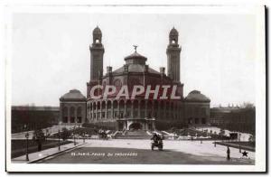 16 Paris - Palais du Trocadero Old Postcard -