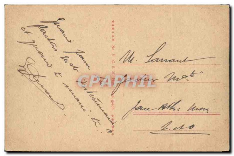 Old Postcard Mainz Rheinansicht