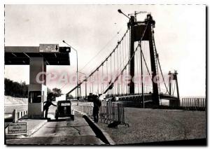 Postcard Modern Tancarville bridge