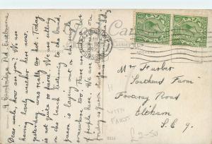 Eastbourne 1927 by artist postcard