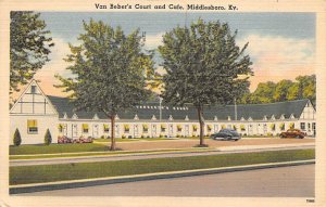 Van Beber's Court and Cafe Middlesboro KY