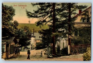 Brandenburg Germany Postcard Bad Liebwerda i.B. c1910 Antique Posted