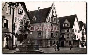 Old Postcard Sigmaringen The Town Hall Square