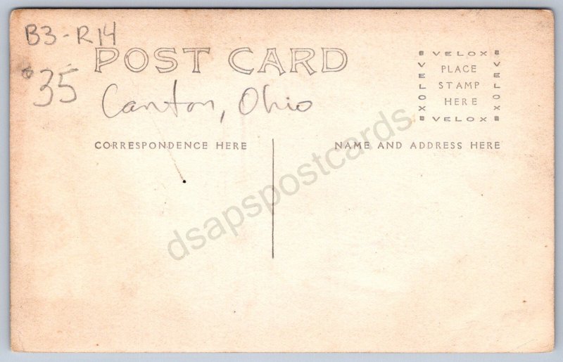 K21/ Canton Ohio RPPC Postcard c1910 Salvation Army Women Wagon 189