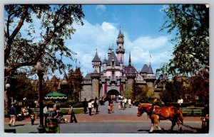 Sleeping Beauty Castle, Fantasyland, Disneyland, California, Vintage Postcard #2 