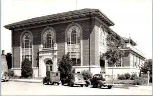 1940s Nebraska City Memorial Building Nebraska City NE RPPC Real Photo Postcard