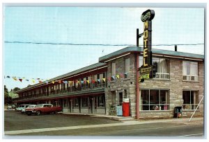 1963 Niagara Motel Ferry Street City of Niagara Falls Canada Postcard