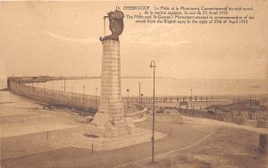 Lot341 the mole and st george s monument military  zeebrugge belgium