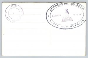 RPPC  San Antonio de Pickincha  Ecuador    Postcard