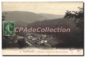 Old Postcard Gerardmer Kichompr? Vue Prize De La Roche raven