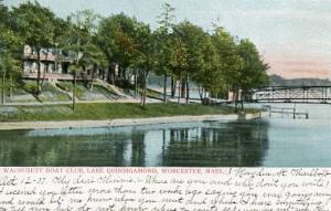 MA - Worcester. Wachusett Boat Club, Lake Quinsigamond