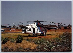 Aviation Postcard Eagle Helicopters Mil Mi-8MTV-1 RA-27127 Nelspruit SA FY8