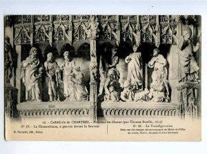 214199 FRANCE CHARTRES Cathedrale Vintage postcard