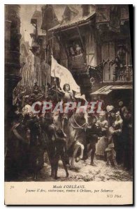 Postcard Old Orleans Museum of Joan of Arc victorious annuity Orleans by Sche...