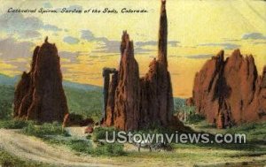 Cathedral Spires - Garden of the Gods, Colorado CO  