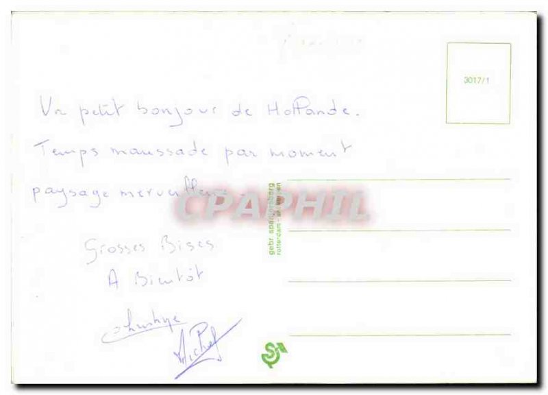 Postcard Modern Holand