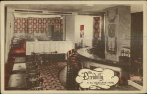 St. Louis MO The Piccadilly Melbourne Hotel c1920s Postcard