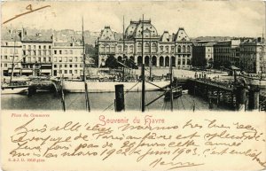 CPA Le Havre Place du Commerce (992940)