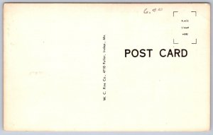 K45/ Wray Colorado Postcard c1940s First Christian Church 497