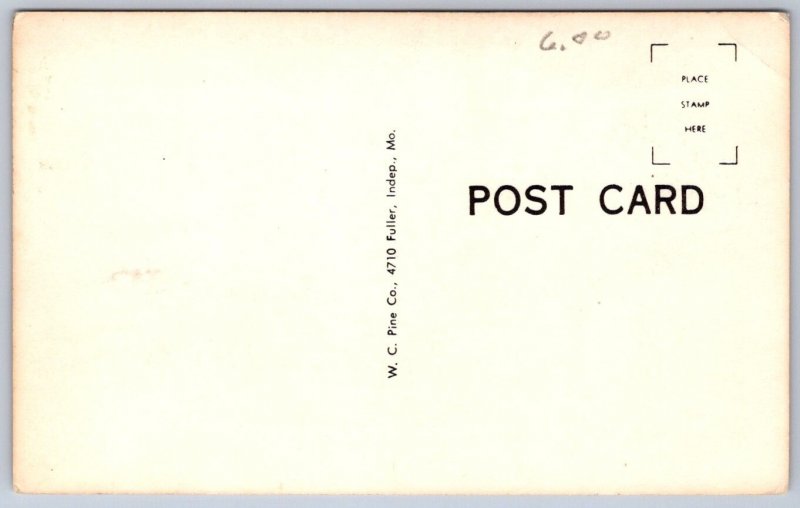 K45/ Wray Colorado Postcard c1940s First Christian Church 497