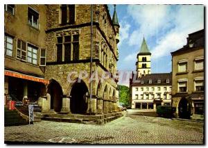 Old Postcard Echternach Dinhstuhl City Hall