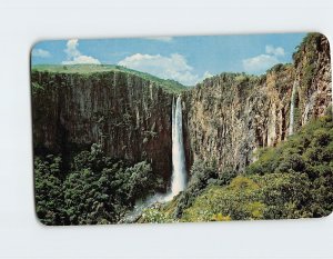 Postcard Horsetail Falls, Mexico,