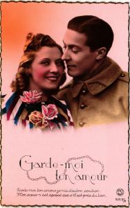 CPA AK Militaire - Garde-moi ton Amour - Soldier and his Girlfriend (696480)