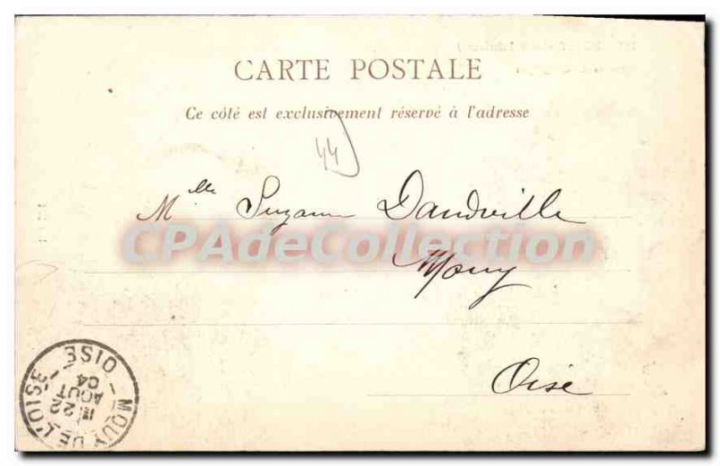 Postcard Old Pornichet Rocks Congrigou