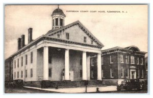 FLEMINGTON, New Jersey NJ ~ Hunterdon County COURT HOUSE ca 1940s Postcard