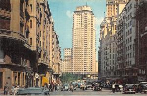 B54090 Jose Antonio Avenue Madrid T car voiture bus autobus  spain