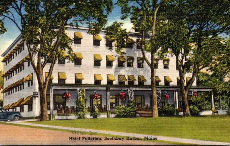 Maine Boothbay Harbor Hotel Fullerton