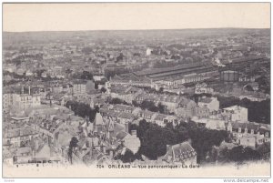 ORLEANS, Loiret, France, 00-10s : Vue panoramique - La Gare