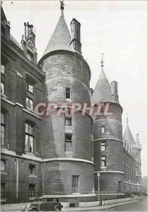 Modern Postcard Paris La Conciergerie Palace (XIII XIV century) Twin Towers A...