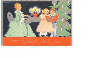 FINLAND   PC439    MERRY CHRISTMAS