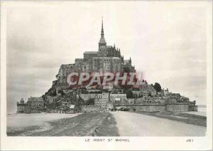 Modern Postcard Mont St Michel