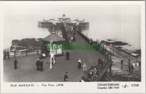Kent Postcard - Old Margate, The Pier c1918 (Repro) SW11773
