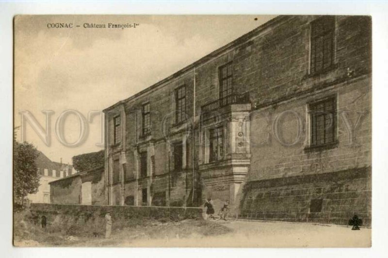 491686 France Cognac Chateau Francois-I Vintage postcard