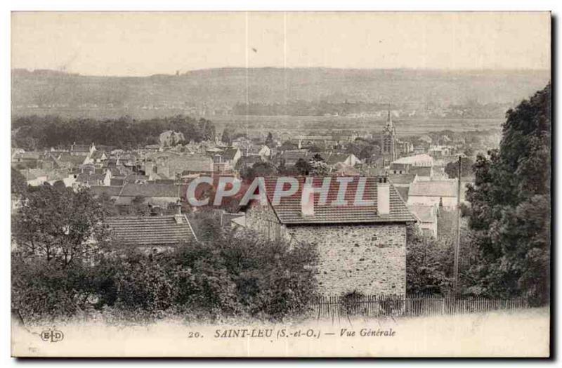 Saint Leu Old Postcard General view