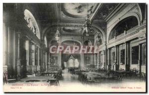 Old Postcard At Ostend Kursaal The games room