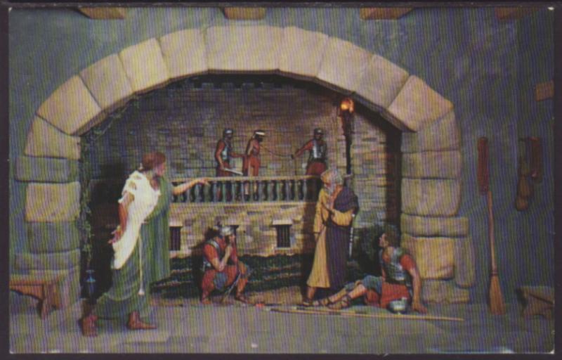 Peter Denies Christ,Prince of Peace Memorial,FL Postcard