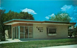 Adams Centerville Iowa Motor Bank Branch 1960s Postcard 5602