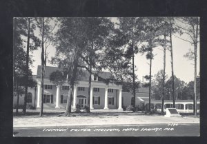 RPPC WHITE SPRINGS FLORIDA STEPHEN FOSTER MUSEUM VINTAGE REAL PHOTO POSTCARD